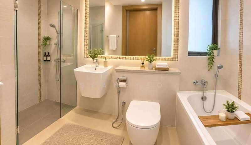 St. Martin Residence, 2 Saint Martin's Drive, Tanglin / Holland / Bukit Timah, 3 Bedrooms, 1,679 sqft, Condominium For Rent, by Sean Yeo, 500267799 - Bathroom - PropertyGuru.com.sg