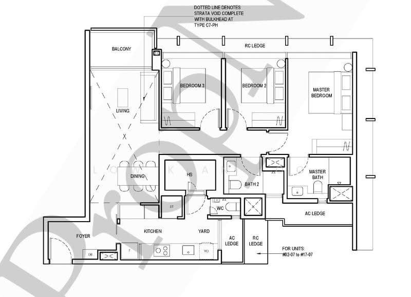 The Continuum, 1-8 Thiam Siew Avenue, East Coast / Marine Parade, 3 Bedrooms, 1,087 sqft, Condominium For Sale, by Low Kian Hoo, 500267828 - Balcony - PropertyGuru.com.sg