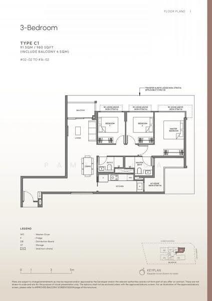 Amber House, 30 Amber Gardens, East Coast / Marine Parade, 3 Bedrooms, 980 sqft, Apartment For Sale, by Pamela Lua, 500267880 - PropertyGuru.com.sg
