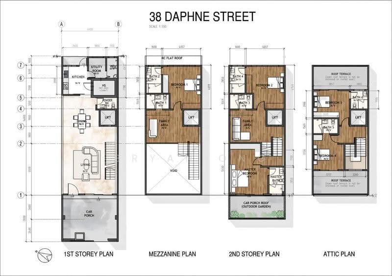 Opera Estate Brand New Freehold Terrace House, Dafne Street, Fidelio Street, East Coast, East Coast / Marine Parade, 5 Bedrooms, 4,263 sqft, Terraced House For Sale, by Bryan Ong, 500267891 - PropertyGuru.com.sg