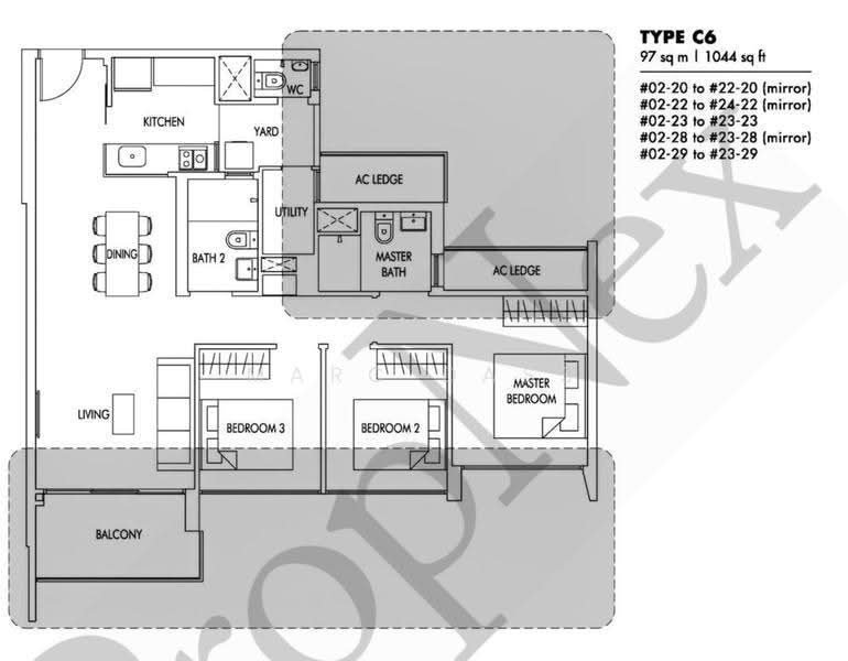 Sol Acres, 8 Choa Chu Kang Grove, Dairy Farm / Bukit Panjang / Choa Chu Kang, 3 Bedrooms, 1,044 sqft, Condominium For Sale, by Marc Dass, 500267912 - PropertyGuru.com.sg