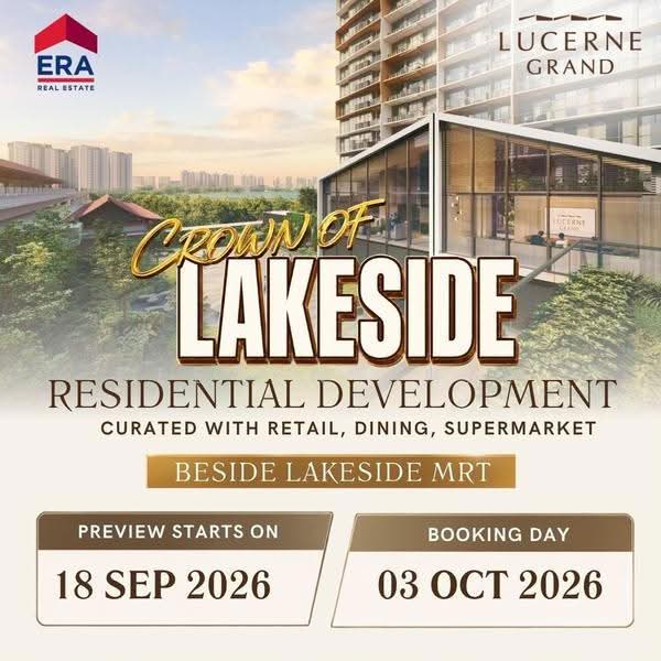 Lucerne Grand, Lakeside Drive, Boon Lay / Jurong / Tuas, 1 Bedroom, 624 sqft, Condominium For Sale, by Steven Tham, 500267927 - PropertyGuru.com.sg