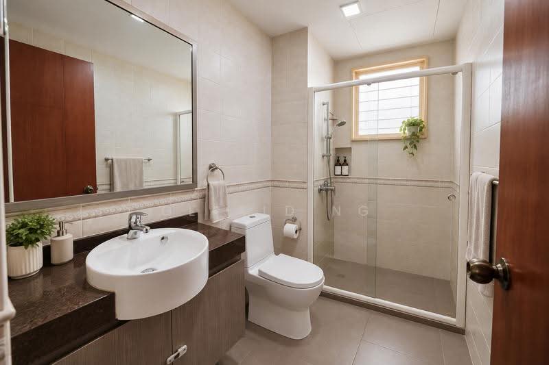 The Rivervale, 1 Rivervale Link, Hougang / Punggol / Sengkang, 3 Bedrooms, 1,292 sqft, Condominium For Sale, by Gerald Ng, 500267936 - Bathroom - PropertyGuru.com.sg