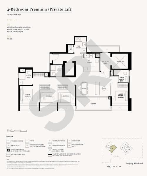 Arina East Residences, 6D Tanjong Rhu Road, East Coast / Marine Parade, 4 Bedrooms, 1,389 sqft, Condominium For Sale, by Wilson Chia, 500267965 - PropertyGuru.com.sg