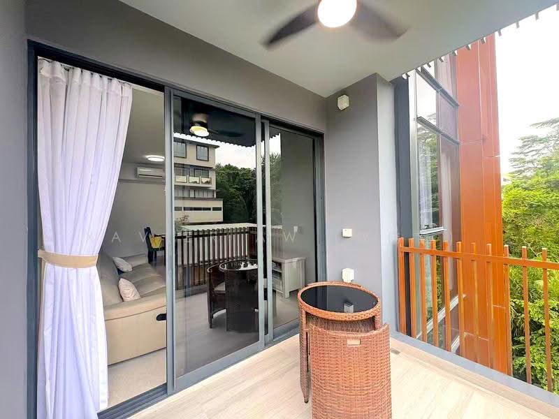 KI Residences At Brookvale, 22 Brookvale Drive, Clementi Park / Upper Bukit Timah, Room Rental, 200 sqft, Condominium For Rent, by Xavier Aw (欧伟廷), 500267993 - Balcony - PropertyGuru.com.sg
