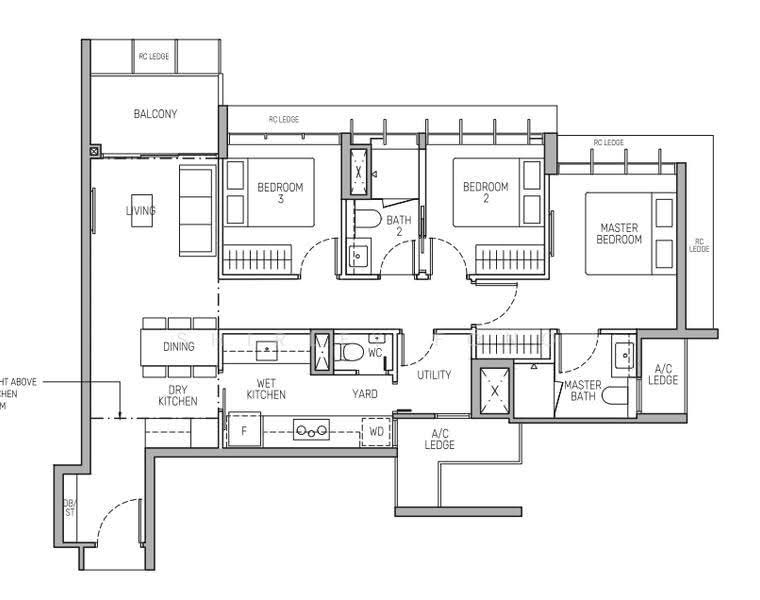 The Myst, 802 Upper Bukit Timah Road, Dairy Farm / Bukit Panjang / Choa Chu Kang, 3 Bedrooms, 1,033 sqft, Condominium For Sale, by Shirley Fong, 500268035 - PropertyGuru.com.sg