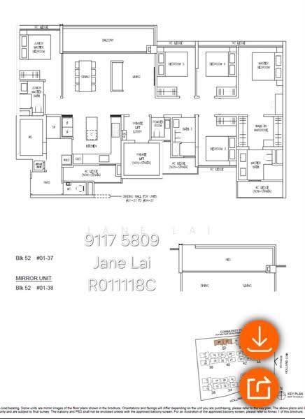 Amberwood at Holland, Tanglin / Holland / Bukit Timah, 5 Bedrooms, 1,572 sqft, Condominium For Sale, by Jane Lai, 500268110 - PropertyGuru.com.sg