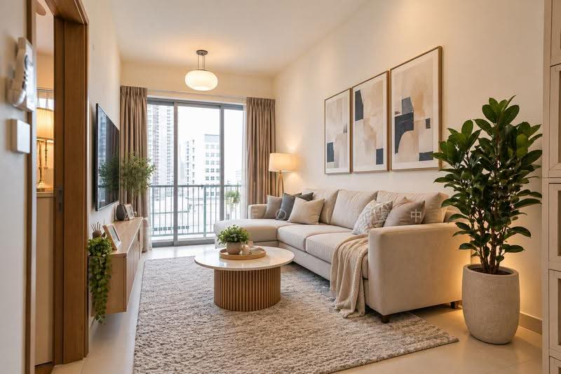 The Interweave, 21 Kim Keat Road, Balestier / Toa Payoh, 1 Bedroom, 409 sqft, Condominium For Sale, by Mark Yeo (杨复中), 500268146 - Living Room illustration - PropertyGuru.com.sg