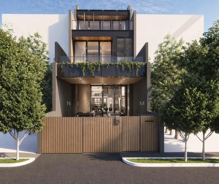 D20 BRAND NEW REBUILT INTER-TERRACE | FREEHOLD | MODERN LUXURY, Upp Thomson | Sembawang hills | Lower Peirce, Ang Mo Kio / Bishan / Thomson, 6 Bedrooms, 5,600 sqft, Terraced House For Sale, by Nigel J M, 500268153 - Exterior - PropertyGuru.com.sg