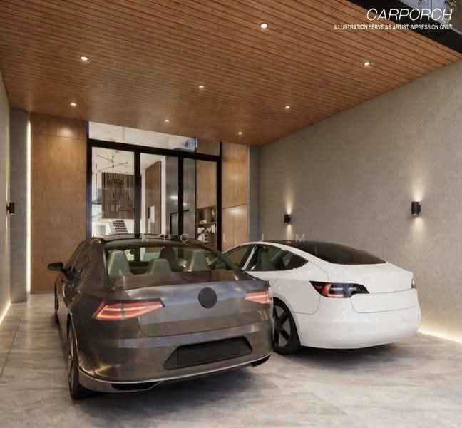 D20 BRAND NEW REBUILT INTER-TERRACE | FREEHOLD | MODERN LUXURY, Upp Thomson | Sembawang hills | Lower Peirce, Ang Mo Kio / Bishan / Thomson, 6 Bedrooms, 5,600 sqft, Terraced House For Sale, by Nigel J M, 500268153 - Car Park - PropertyGuru.com.sg