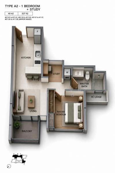 The Viridian, 6 Jalan Ampas, Balestier / Toa Payoh, 1 Bedroom, 527 sqft, Condominium For Sale, by Jacklyn Huang, 500268279 - PropertyGuru.com.sg