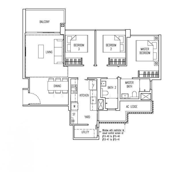 Parc Life, 39 Sembawang Crescent, Sembawang / Yishun, 3 Bedrooms, 1,001 sqft, Condominium For Sale, by Esther Lee, 500268300 - PropertyGuru.com.sg