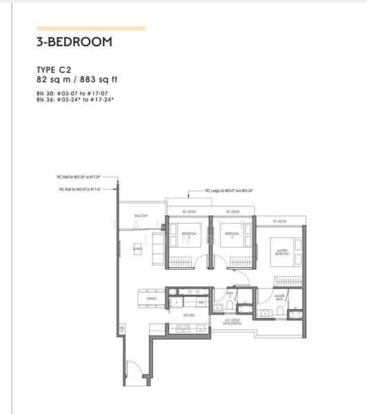 Lucerne Grand, Lakeside Drive, Boon Lay / Jurong / Tuas, 3 Bedrooms, 883 sqft, Condominium For Sale, by Tan Yee Ling, 500268314 - PropertyGuru.com.sg