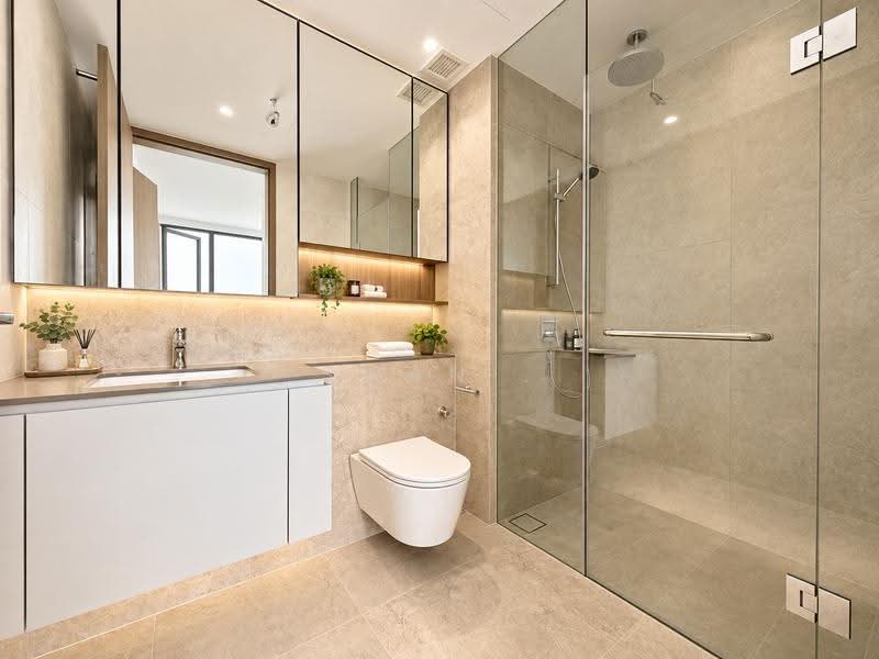Norwood Grand, 8 Champions Way, Admiralty / Woodlands, 2 Bedrooms, 710 sqft, Condominium For Rent, by Swan ., 500268378 - Bathroom - PropertyGuru.com.sg