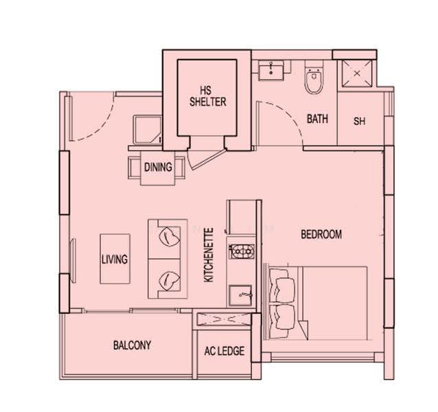 8 Bassein, 8 Bassein Road, Newton / Novena, 1 Bedroom, 431 sqft, Condominium For Rent, by Don Lim, 500268430 - PropertyGuru.com.sg