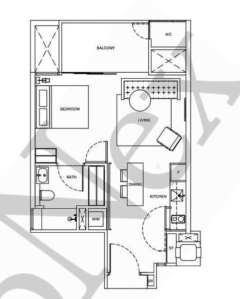 Riversails, 2 Upper Serangoon Crescent, Hougang / Punggol / Sengkang, 1 Bedroom, 506 sqft, Condominium For Rent, by Clara Lam, 500268463 - PropertyGuru.com.sg