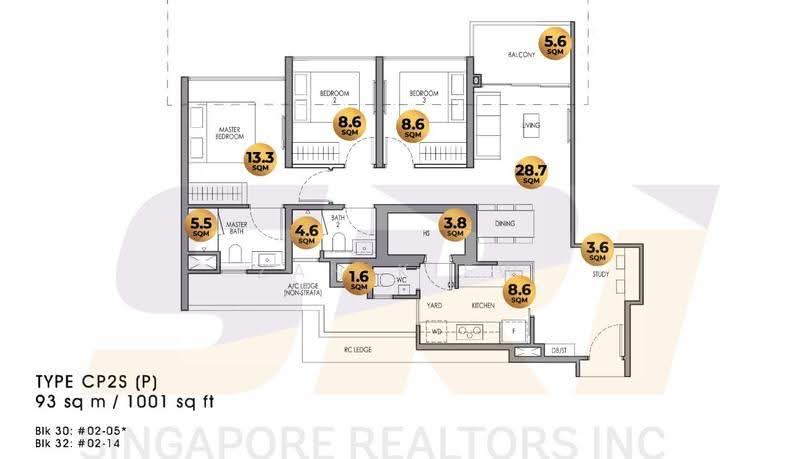 Lucerne Grand, Lakeside Drive, Boon Lay / Jurong / Tuas, 3 Bedrooms, 1,001 sqft, Condominium For Sale, by Zan Kiew, 500268516 - PropertyGuru.com.sg