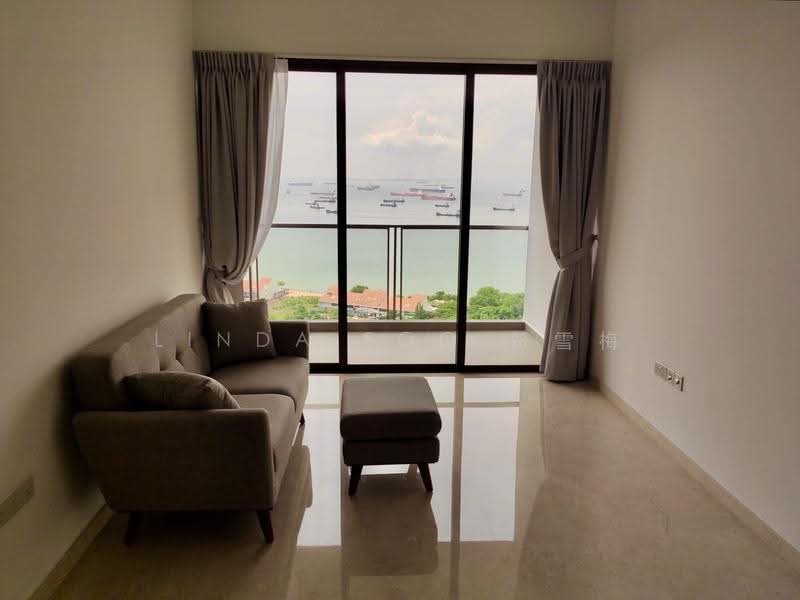 Seaside Residences, 10 Siglap Link, East Coast / Marine Parade, 2 Bedrooms, 786 sqft, Apartment For Rent, by Linda Foo 符雪梅, 500268519 - Living Room - PropertyGuru.com.sg