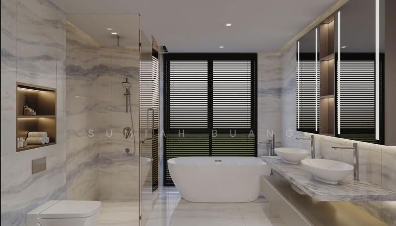 Chancery Hill Collection - Developer Appointed, Newton / Novena, 6 Bedrooms, 9,803 sqft, Detached House For Sale, by Sumiah Buang, 500268522 - Bathroom - PropertyGuru.com.sg