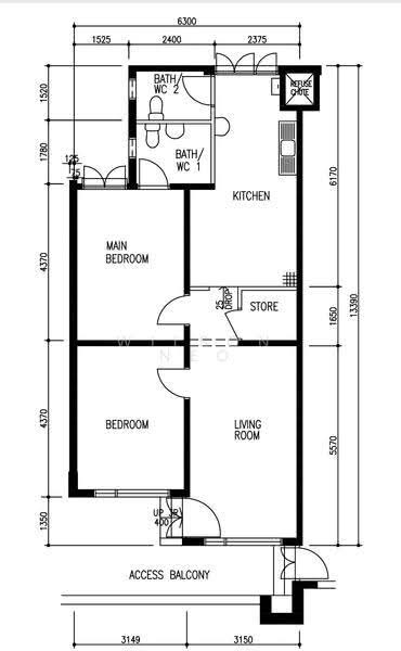 232 Pending Road, 232 Pending Road, Dairy Farm / Bukit Panjang / Choa Chu Kang, 2 Bedrooms, 721 sqft, HDB Flat For Sale, by Wilson Neo, 500268577 - PropertyGuru.com.sg