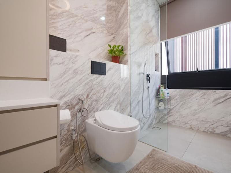 ✦ GIANT ✦ Almost New Move In Ready Semi-D 2.5sty with Pool Lift EV I Near Kembangan MRT B, Almost New! Rebuilt Huge Build Semi D w Lift Multi Gen Living, Eunos / Geylang / Paya Lebar, 7 Bedrooms, 5,678 sqft, Semi-Detached House For Sale, by Val Lin, 500268614 - Bathroom - PropertyGuru.com.sg