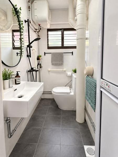 404 Yishun Avenue 6, 404 Yishun Avenue 6, Sembawang / Yishun, 3 Bedrooms, 1,119 sqft, HDB Flat For Sale, by Baqi J, 500268637 - Common Bathroom - PropertyGuru.com.sg