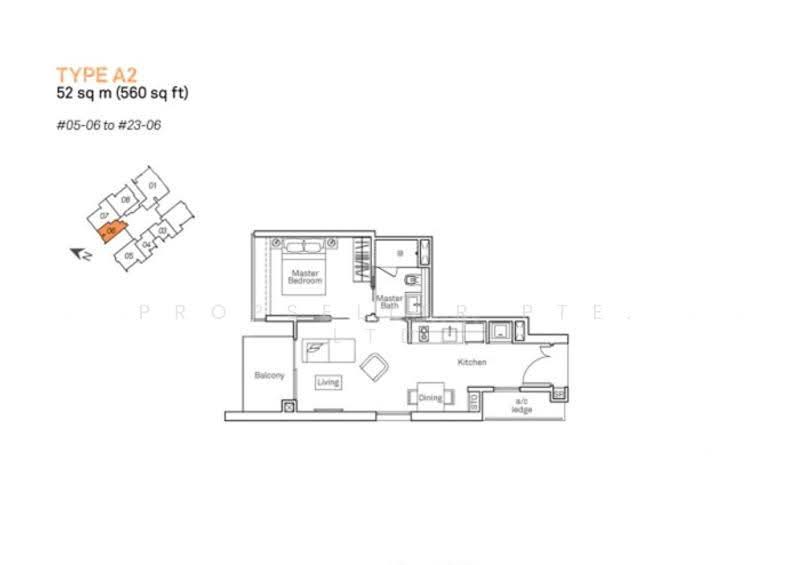 Cube 8, 376 Thomson Road, Newton / Novena, 1 Bedroom, 560 sqft, Condominium For Sale, by Kit Toh, 500268696 - PropertyGuru.com.sg