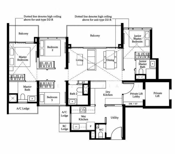 The Garden Residences, 5 Serangoon North View, Hougang / Punggol / Sengkang, 4 Bedrooms, 1,561 sqft, Condominium For Sale, by Ellie Zhu Jia Yi, 500268732 - PropertyGuru.com.sg