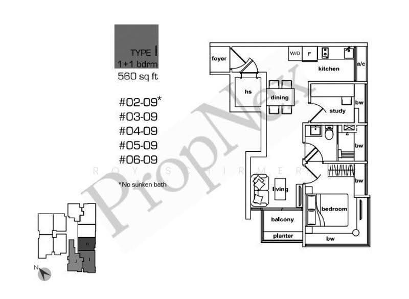 Wilkie 80, 80 Wilkie Road, Orchard / River Valley, 2 Bedrooms, 560 sqft, Condominium For Sale, by Roy Schirmer, 500268766 - PropertyGuru.com.sg
