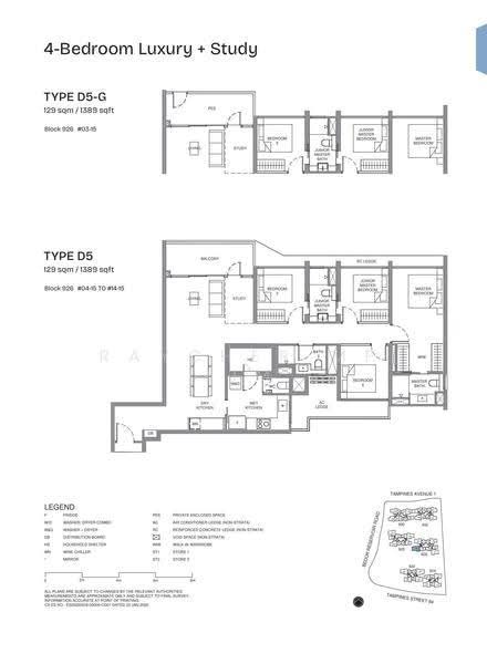 Pinery Residences, Tampines Street 94, Bedok / Upper East Coast, 4 Bedrooms, 1,389 sqft, Condominium For Sale, by Raycher MF Lim, 500268841 - PropertyGuru.com.sg