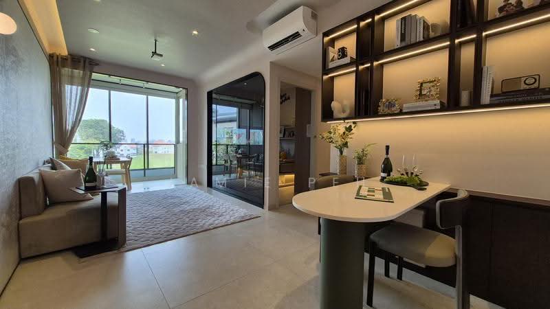 Bagnall Haus, 811 Upper East Coast Road, Bedok / Upper East Coast, 1 Bedroom, 495 sqft, Condominium For Sale, by Jamie Peh, 500268858 - Living Room - PropertyGuru.com.sg