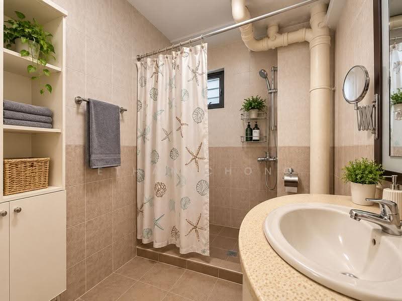 628 Hougang Avenue 8, 628 Hougang Avenue 8, Hougang / Punggol / Sengkang, 4 Bedrooms, 1,593 sqft, HDB Flat For Sale, by Ethan Chong, 500268859 - Bathroom - PropertyGuru.com.sg