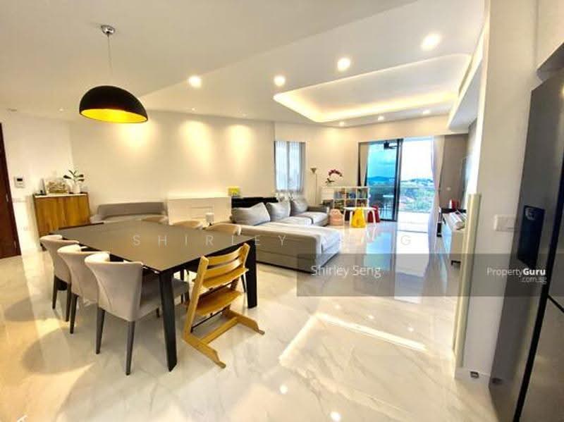 d'Leedon (Former Farrer Court), 13 Leedon Heights, Tanglin / Holland / Bukit Timah, 4 Bedrooms, 2,443 sqft, Condominium For Rent, by Shirley Seng, 500268907 - Living Room - PropertyGuru.com.sg