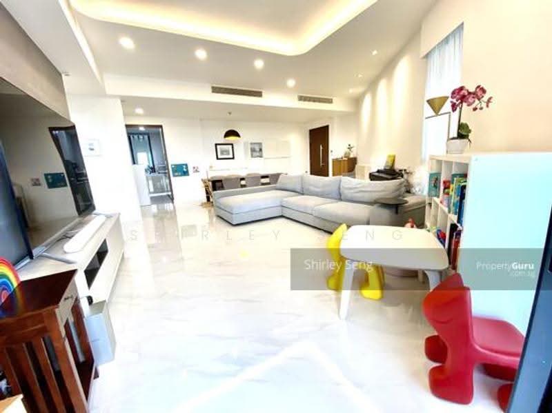 d'Leedon (Former Farrer Court), 13 Leedon Heights, Tanglin / Holland / Bukit Timah, 4 Bedrooms, 2,443 sqft, Condominium For Rent, by Shirley Seng, 500268907 - Living Room - PropertyGuru.com.sg