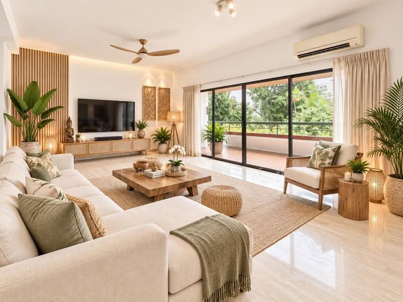 Villa Delle Rose, Taman Nakhoda, Tanglin / Holland / Bukit Timah, 2 Bedrooms, 2,800 sqft, Condominium For Rent, by Jeremy Liew, 500268986 - Living Room - PropertyGuru.com.sg