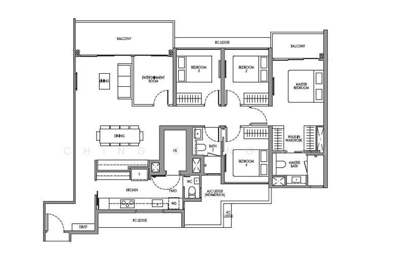 Lucerne Grand, Lakeside Drive, Boon Lay / Jurong / Tuas, 4 Bedrooms, 1,432 sqft, Condominium For Sale, by Ching Ching Gan, 500269066 - PropertyGuru.com.sg