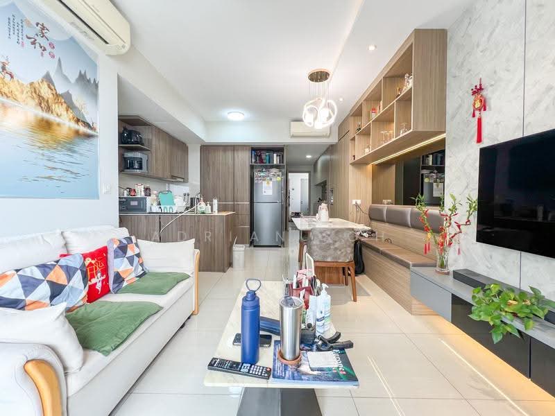 Sol Acres, 2 Choa Chu Kang Grove, Dairy Farm / Bukit Panjang / Choa Chu Kang, 2 Bedrooms, 732 sqft, Condominium For Sale, by Adrian Soh, 500269077 - Living Room - PropertyGuru.com.sg