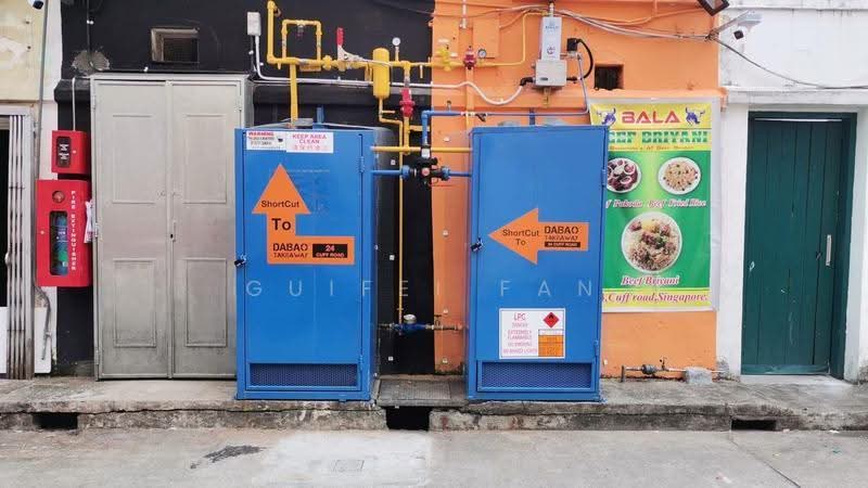 Little India Shop Houses, 43 Veerasamy Road, Farrer Park / Serangoon Rd, 250 sqft, Shop / Shophouse For Rent, by GuiFei Fan, 500269085 - Exterior, back entrance - CommercialGuru.com.sg