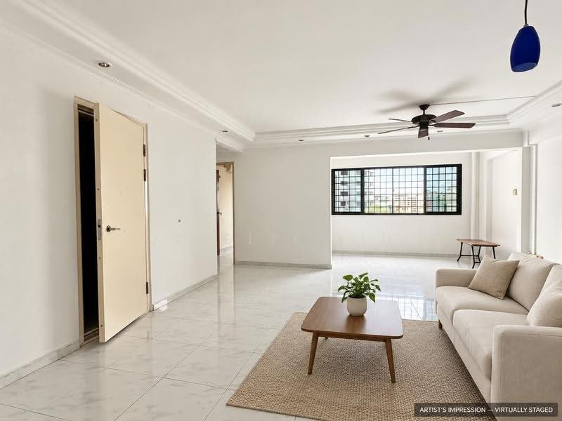 542 Woodlands Drive 16, 542 Woodlands Drive 16, Admiralty / Woodlands, 3 Bedrooms, 1,302 sqft, HDB Flat For Rent, by Jyzelle Liu, 500269099 - Living Room - PropertyGuru.com.sg