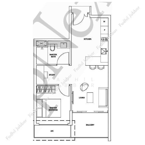 Nine Residences, Yishun Avenue 9, Sembawang / Yishun, 1 Bedroom, 570 sqft, Apartment For Rent, by Fadhil Jabbar, 500269103 - PropertyGuru.com.sg