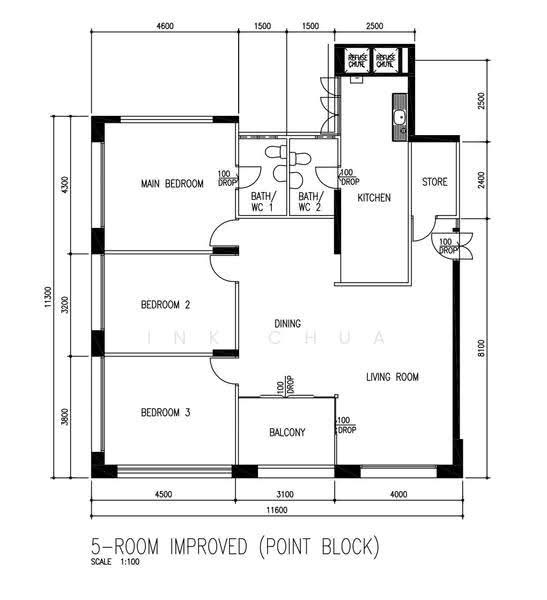 173 Bishan Street 13, 173 Bishan Street 13, Ang Mo Kio / Bishan / Thomson, 3 Bedrooms, 1,302 sqft, HDB Flat For Sale, by Ink Chua, 500269125 - PropertyGuru.com.sg