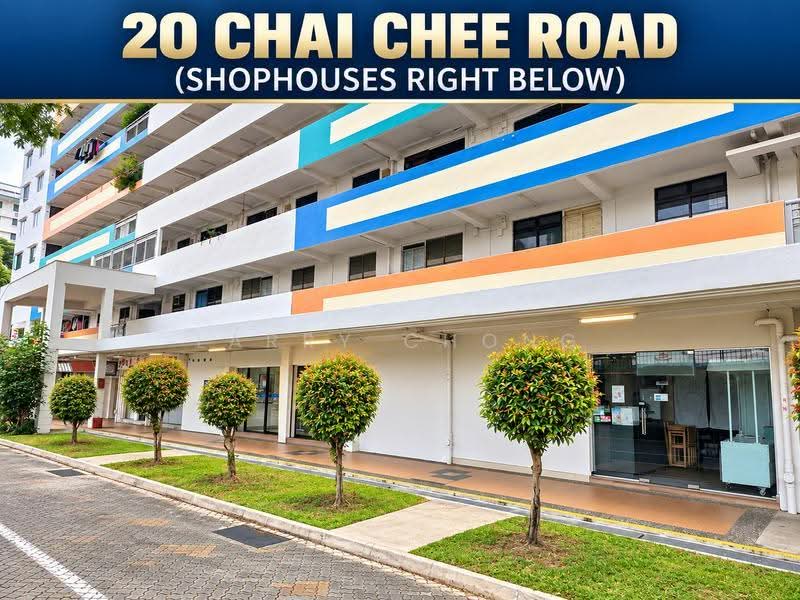20 Chai Chee Road, 20 Chai Chee Road, Bedok / Upper East Coast, 2 Bedrooms, 700 sqft, HDB Flat For Sale, by Larry Chong, 500269161 - Exterior - PropertyGuru.com.sg