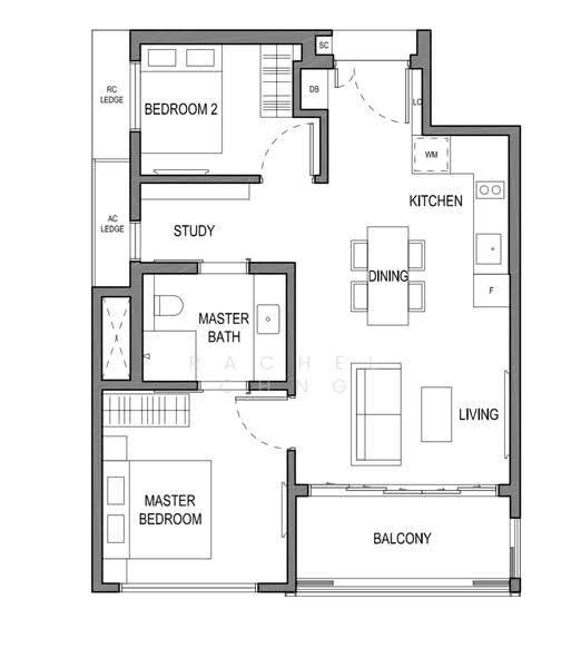 Parksuites, 18 Holland Grove Road, Tanglin / Holland / Bukit Timah, 3 Bedrooms, 786 sqft, Condominium For Sale, by Rachel Chng, 500269172 - PropertyGuru.com.sg