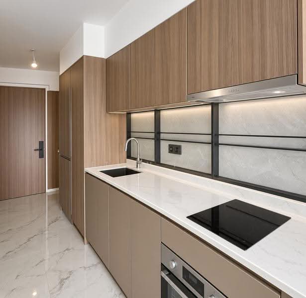 Sceneca Residence, Tanah Merah Kechil Link, Bedok / Upper East Coast, 1 Bedroom, 538 sqft, Condominium For Sale, by Ethan Tay, 500269191 - Kitchen - PropertyGuru.com.sg