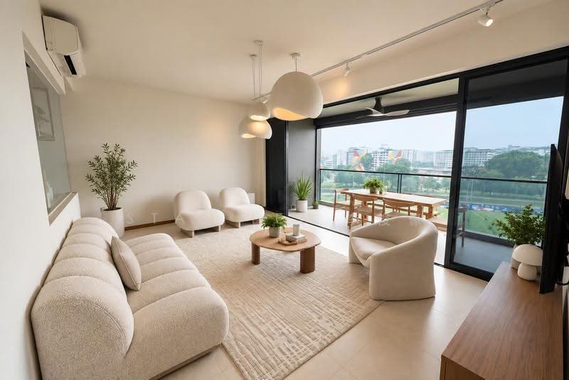 The Antares, 23 Mattar Road, Eunos / Geylang / Paya Lebar, 3 Bedrooms, 1,152 sqft, Condominium For Sale, by Stan Lee 李俊豪, 500269221 - Living Room - PropertyGuru.com.sg