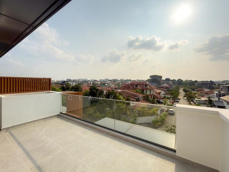 Corner Terrace @ Seletar Hills Estate • Best Value • Brand New, Kasai Road, Jalan Jarak, Luxus Hill, Saraca Road, Nim Drive, Seletar / Yio Chu Kang, 5 Bedrooms, 4,790 sqft, Corner Terrace For Sale, by Clarry Au, 500269227 - Balcony - PropertyGuru.com.sg