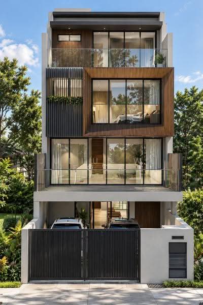 FINEST BRAND NEW INTER OPERA ESTATE, Opera Estate Dido St - Aida St - Dafne St, East Coast / Marine Parade, 5 Bedrooms, 4,263 sqft, Terraced House For Sale, by Julius WL Fock, 500269236 - Exterior - PropertyGuru.com.sg