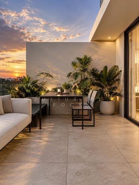 FINEST BRAND NEW INTER OPERA ESTATE, Opera Estate Dido St - Aida St - Dafne St, East Coast / Marine Parade, 5 Bedrooms, 4,263 sqft, Terraced House For Sale, by Julius WL Fock, 500269236 - Balcony - PropertyGuru.com.sg