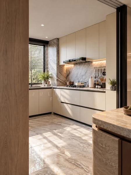 FINEST BRAND NEW INTER OPERA ESTATE, Opera Estate Dido St - Aida St - Dafne St, East Coast / Marine Parade, 5 Bedrooms, 4,263 sqft, Terraced House For Sale, by Julius WL Fock, 500269236 - Kitchen - PropertyGuru.com.sg