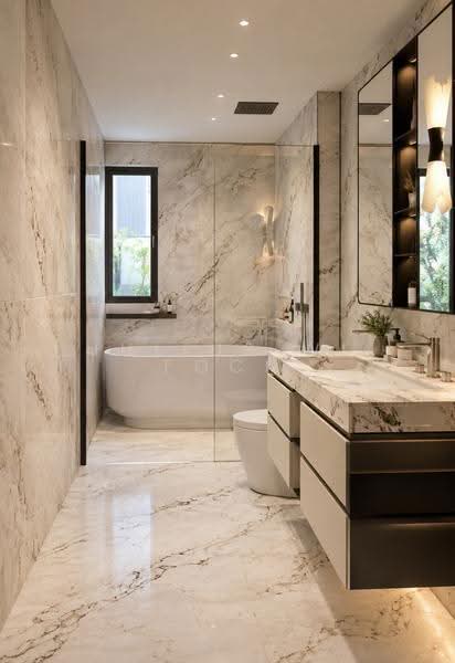 FINEST BRAND NEW INTER OPERA ESTATE, Opera Estate Dido St - Aida St - Dafne St, East Coast / Marine Parade, 5 Bedrooms, 4,263 sqft, Terraced House For Sale, by Julius WL Fock, 500269236 - Bathroom - PropertyGuru.com.sg